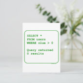 Carte Postale Utilisateurs en cluster (Debout devant)