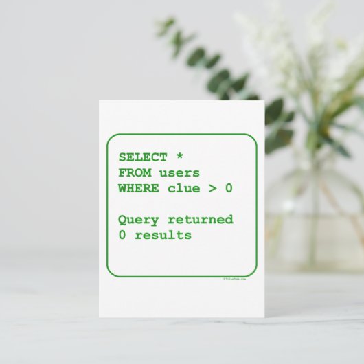 Carte Postale Utilisateurs en cluster (Debout devant)