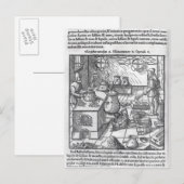 Carte Postale Utilisation du soufre (Devant / Derrière)