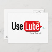 Carte Postale Utiliser Lube (Devant / Derrière)