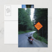 Carte Postale Utiliser une extrême prudence (Devant / Derrière)