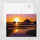 Carte Postale Utopie - Face Rock, Bandon, Oregon (Devant / Derrière)