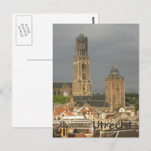 Carte Postale Utrecht (Devant / Derrière)