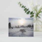 Carte Postale Utsikt från Pia och Sörens fönste... (Debout devant)