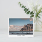 Carte Postale Uttakleiv Îles Lofoten (Debout devant)