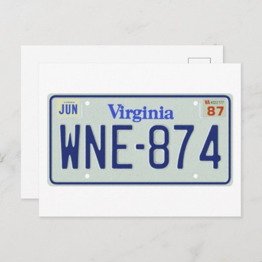 CARTE POSTALE VA87 (Devant / Derrière)