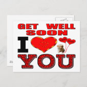 Carte Postale Va Bien Bientôt Je T'Aime (Devant / Derrière)