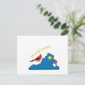 Carte Postale VA est pour les amoureux (Debout devant)