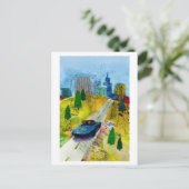 Carte Postale vacances (Debout devant)