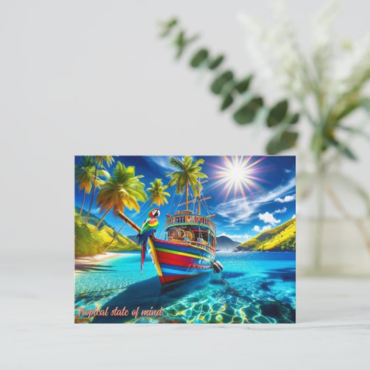 Carte postale vacances (Debout devant)