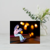 Carte postale vacances (Debout devant)