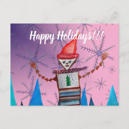 Carte postale Vacances (Devant)