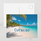 Carte Postale vacances à curacao (Devant / Derrière)