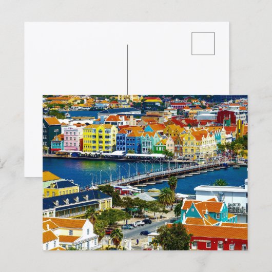 Carte Postale Vacances à Curaçao (Devant / Derrière)
