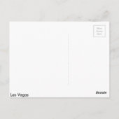 Carte Postale Vacances à Las Vegas (Dos)