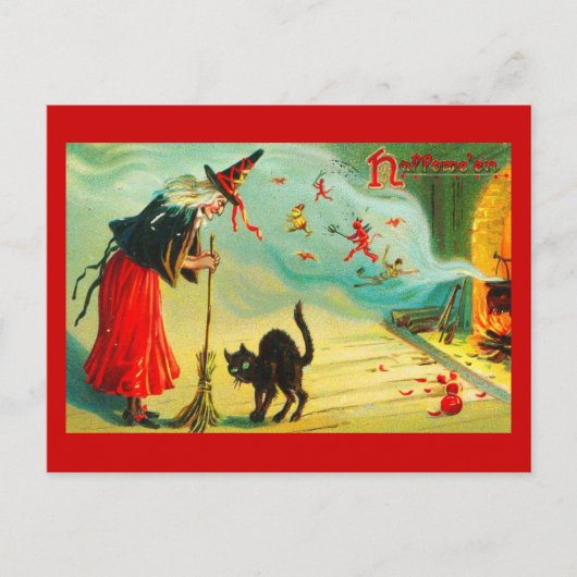 Carte postale - Vacances Art-Vintage Halloween 16 (Devant)