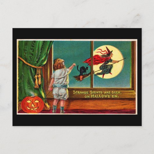 Carte postale - Vacances Art-Vintage Halloween 18 (Devant)