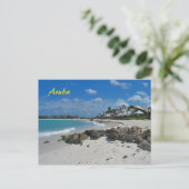 Carte postale Vacances Aruba (Debout devant)