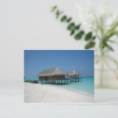 Carte Postale Vacances aux Maldives (Debout devant)