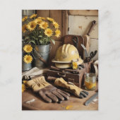 Carte Postale Vacances Casquettes difficiles (Devant)