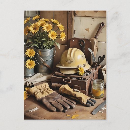 Carte Postale Vacances Casquettes difficiles (Devant)