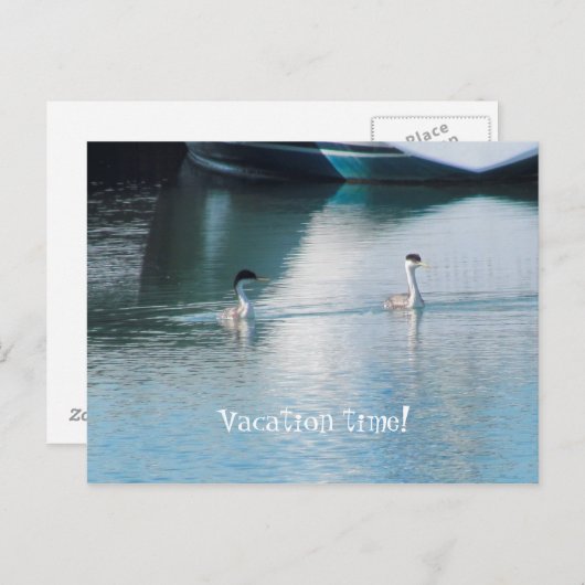 Carte postale - Vacances croisière (Devant / Derrière)