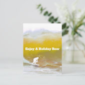 Carte Postale Vacances de devis surf (Debout devant)