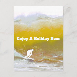Carte Postale Vacances de devis surf