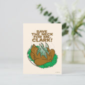 Carte Postale Vacances de Noël | Sauve le cou pour moi, Clark ! (Debout devant)