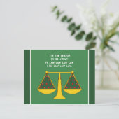Carte Postale Vacances du cabinet d'avocats (Debout devant)