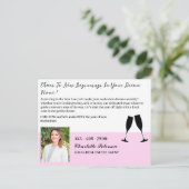 Carte Postale Vacances du Nouvel An dans l'immobilier (Debout devant)