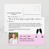 Carte Postale Vacances du Nouvel An dans l'immobilier (Devant / Derrière)