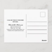 Carte Postale Vacances du Nouvel An dans l'immobilier (Dos)