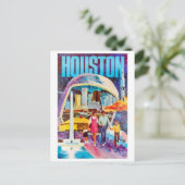 Carte Postale Vacances en famille à Houston, Texas (Debout devant)