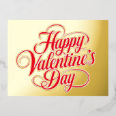 Carte postale vacances Heureuse Sainte-Valentin Fo (Recto)