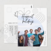 Carte Postale Vacances les plus heureuses, Photo de famille, Sal (Devant / Derrière)