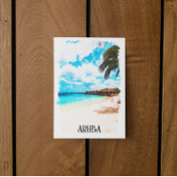 Vacances minime sur l'île des Caraïbes à Aruba