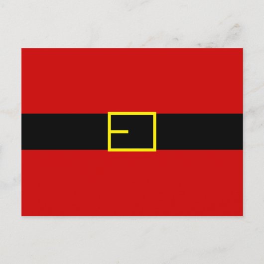 Carte postale vacances père Noël (Devant)