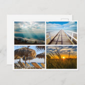 Carte Postale Vacances photos (Devant / Derrière)