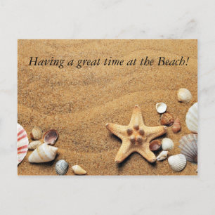 Carte Postale Vacances Plage