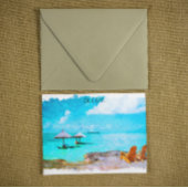 Carte Postale Vacances plage de Belize tropical