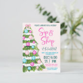 Carte Postale Vacances Sip and Shop (Debout devant)