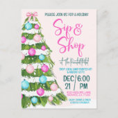 Carte Postale Vacances Sip and Shop (Devant)