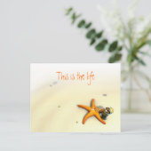 Carte Postale Vacances Starfish (Debout devant)