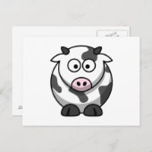 Carte Postale Vache (Devant / Derrière)