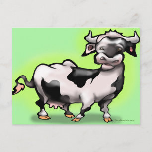 Carte Postale Vache