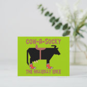 Carte Postale Vache A Socky (Debout devant)