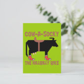 Carte Postale Vache A Socky (Debout devant)
