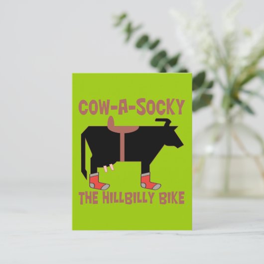 Carte Postale Vache A Socky (Debout devant)