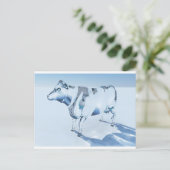 Carte Postale Vache en verre (Debout devant)